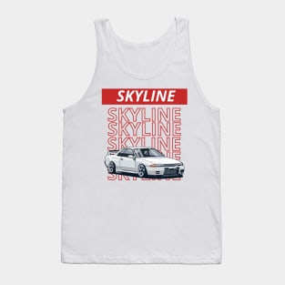 nissan skyline r32 Tank Top